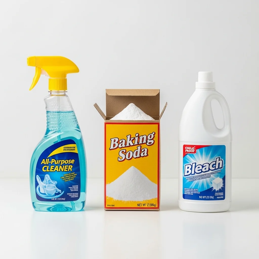 곰팡이 제거제 vs 락스 vs 베이킹소다 비교