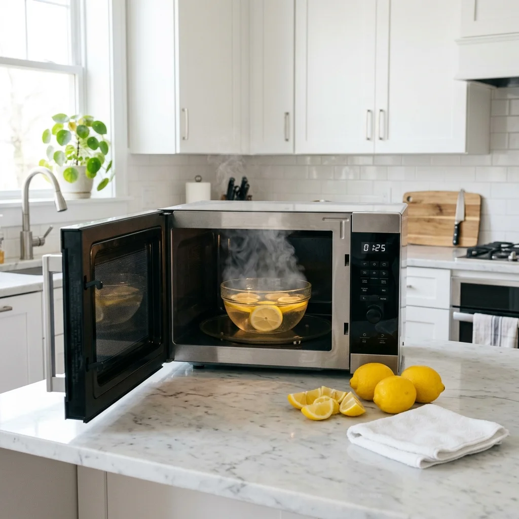 전자레인지 청소 쉽게 하는 방법 5가지와 찌든 때 제거 꿀팁