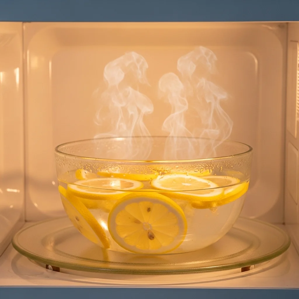 전자레인지 청소, 힘들게 문지르지 말고 '수증기'를 활용하세요