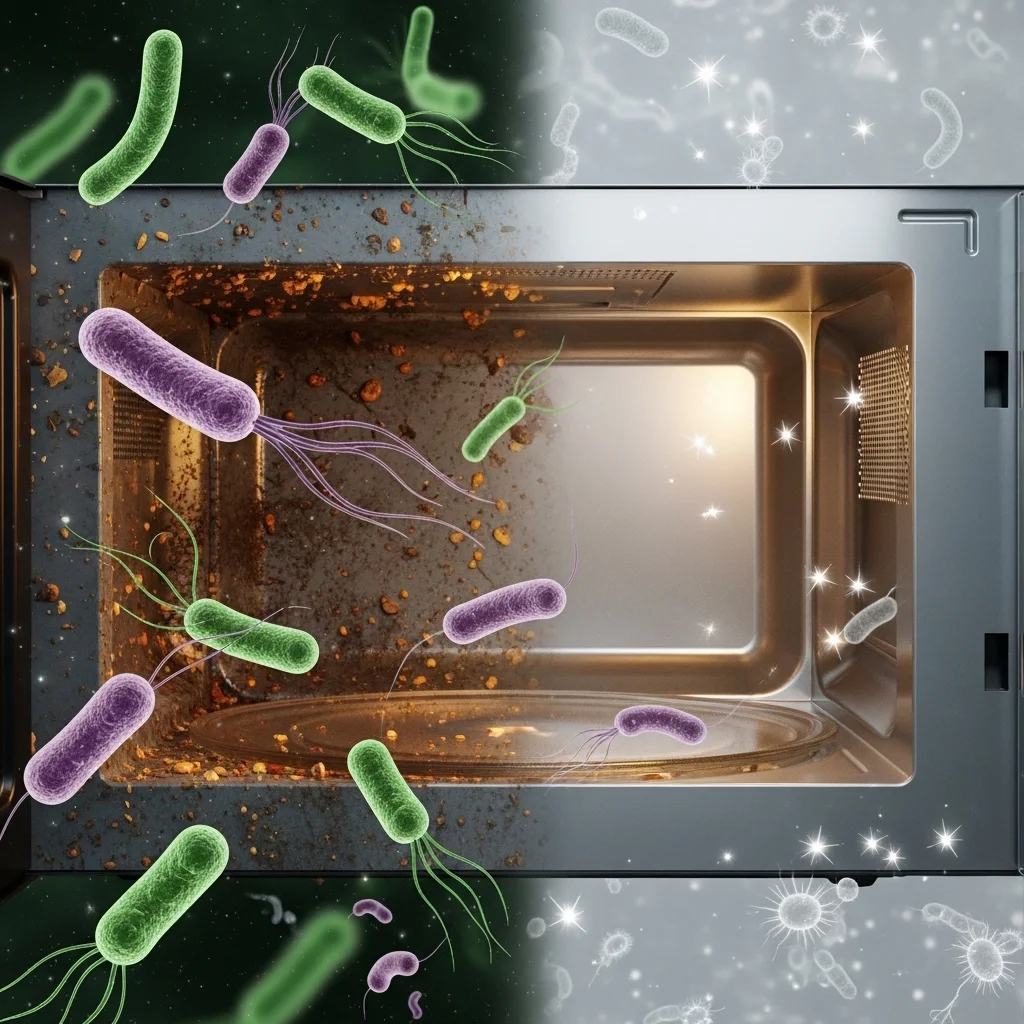보이지 않는 세균, 전자레인지 위생의 진실