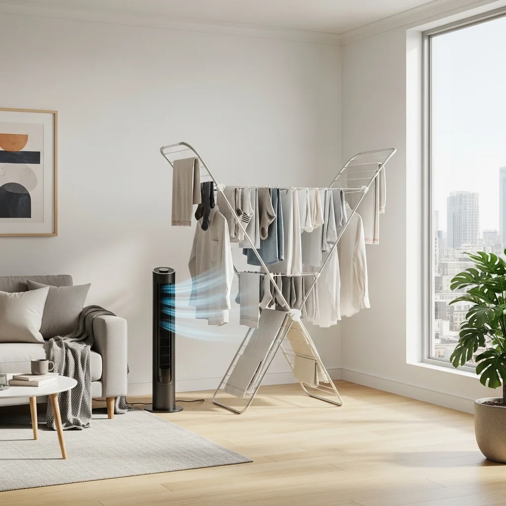 빨래가 안 말라 고민인 당신을 위한 즉시 해결책