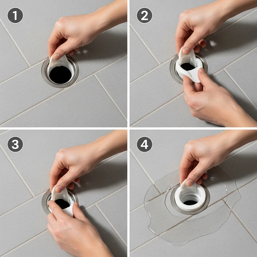 2단계: 냄새 차단 트랩 셀프 설치 방법