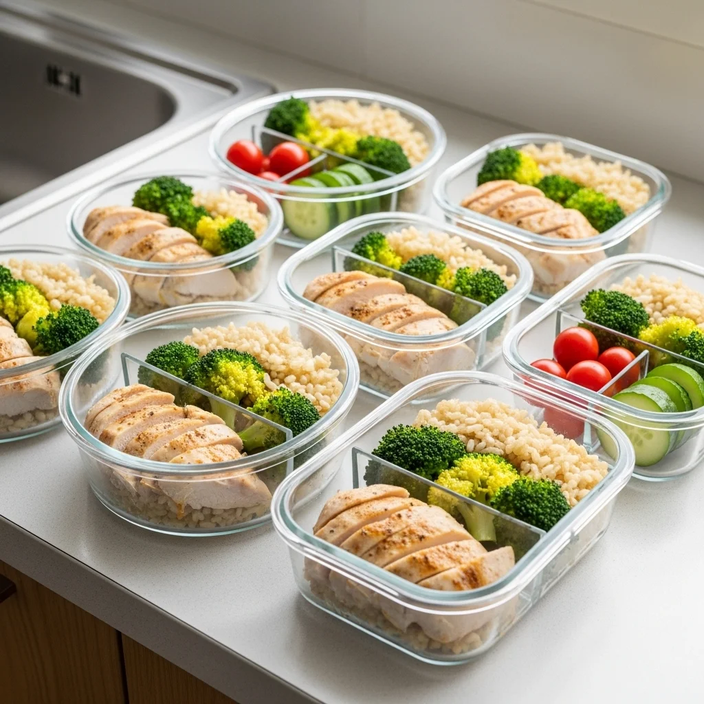 실패 없는 주간 식단표와 밀프렙 단계