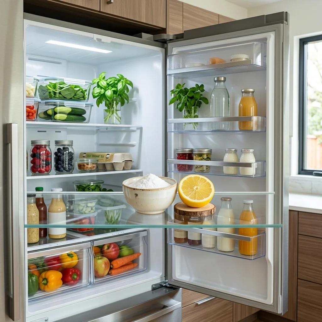냉장고 냄새 없애는 방법 5가지! 집에서 바로 해결하는 꿀팁 정리