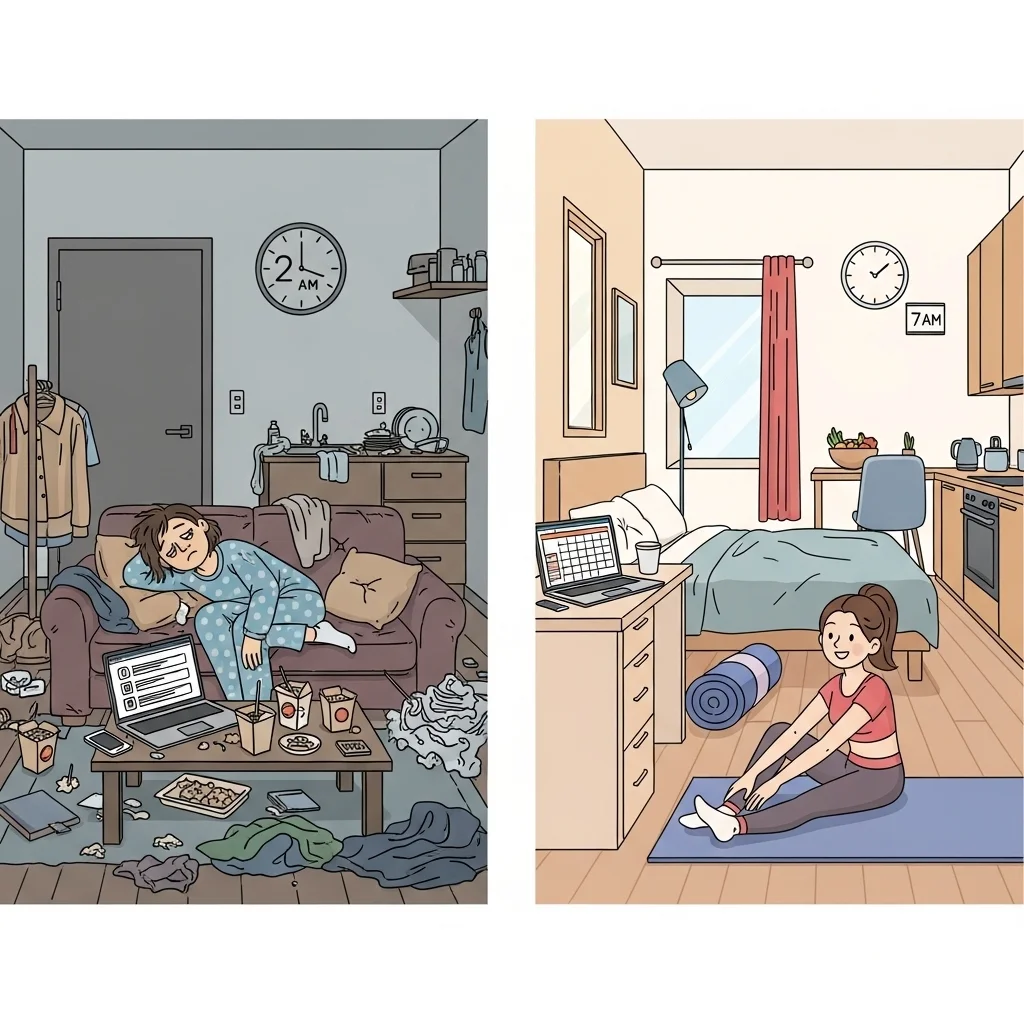 나를 망쳤던 3대 자취 습관 요약