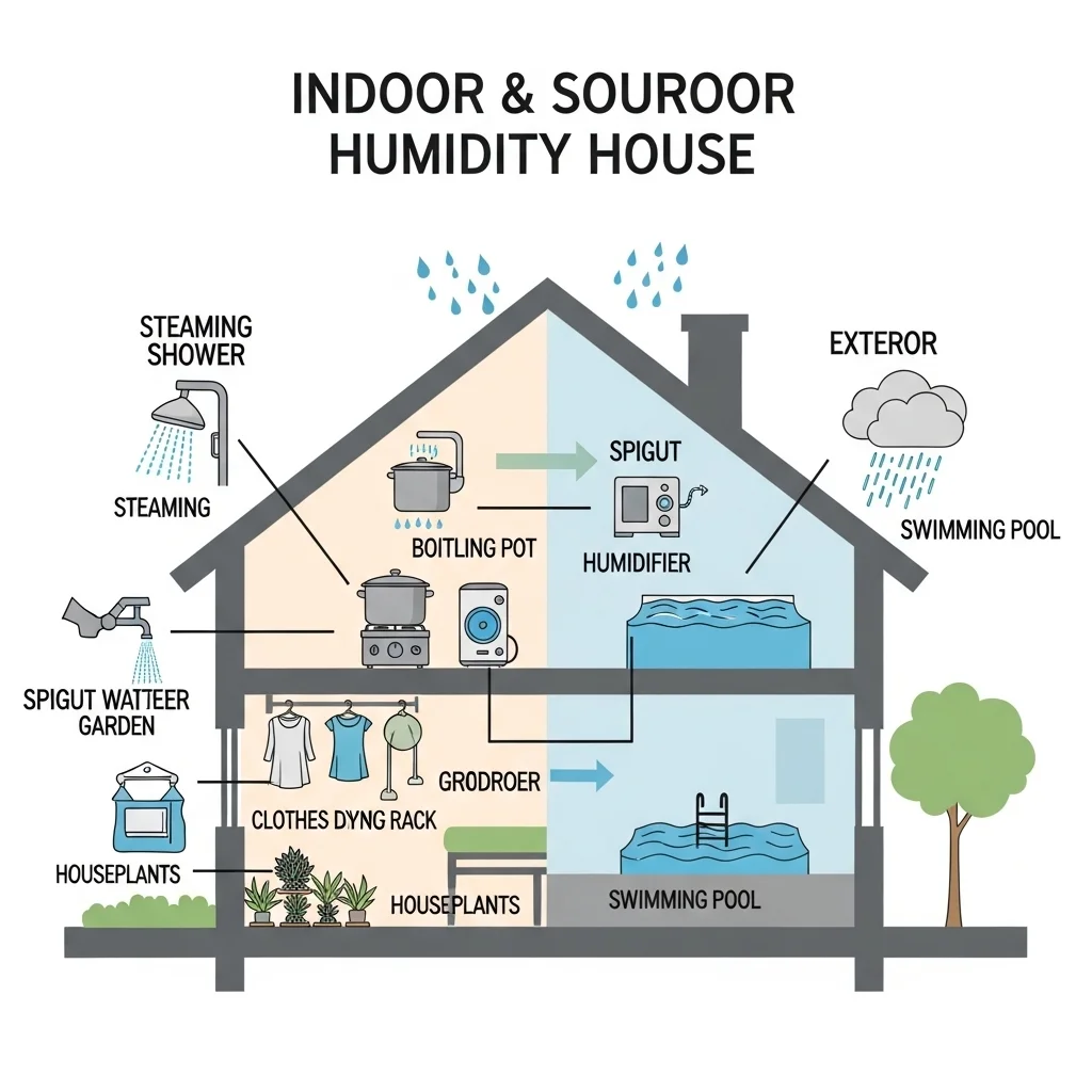 우리 집 방 습기, 왜 이렇게 높을까? 주요 원인 분석