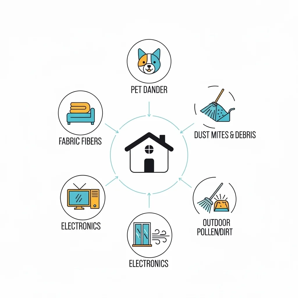 먼지 발생 원인별 맞춤 관리법 요약