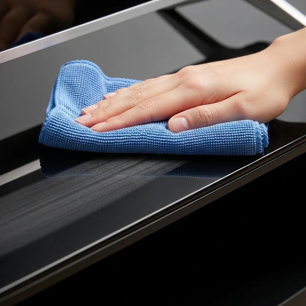 정전기를 잡아야 먼지가 달라붙지 않아요