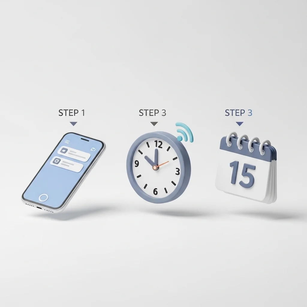 작심삼일 탈출! 성공적인 생활비 기록 3단계