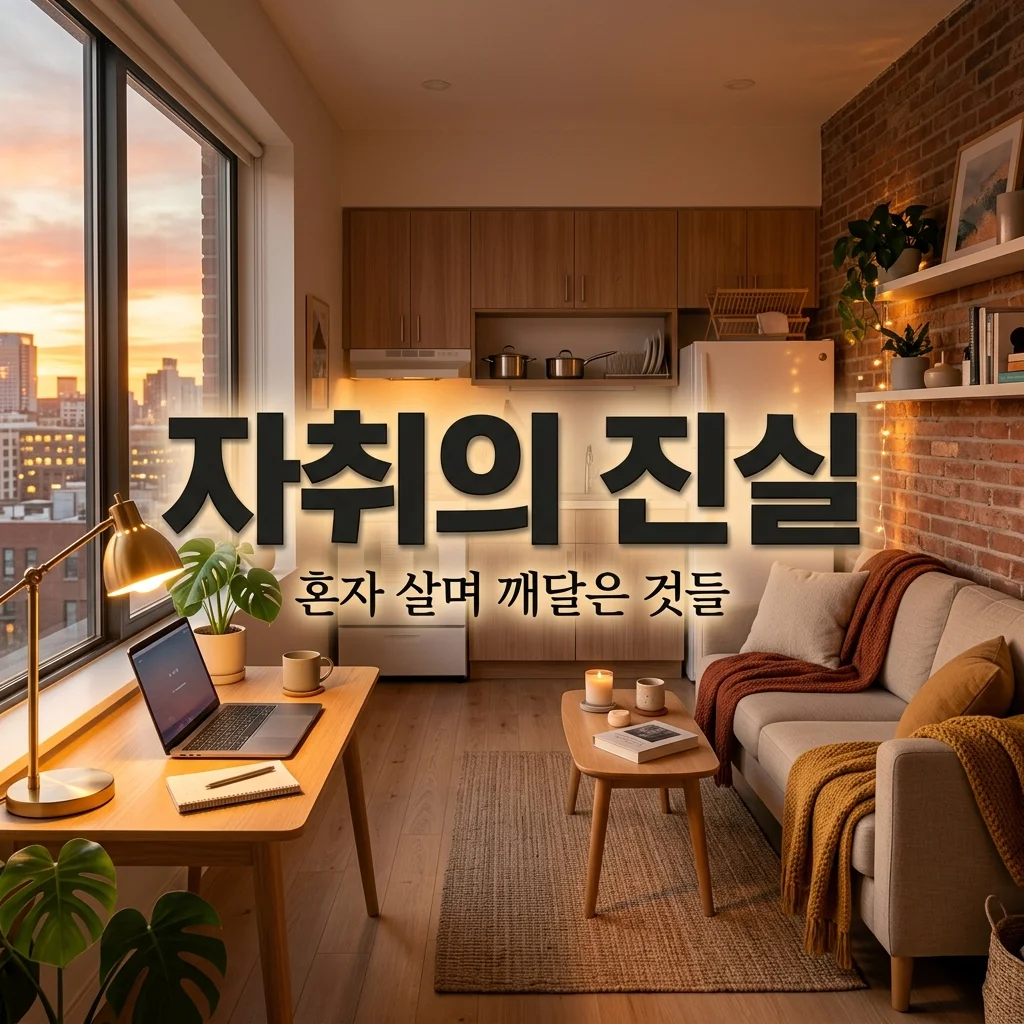 자취 이야기, 혼자 살면서 깨달은 현실적인 생존 팁과 마음가짐