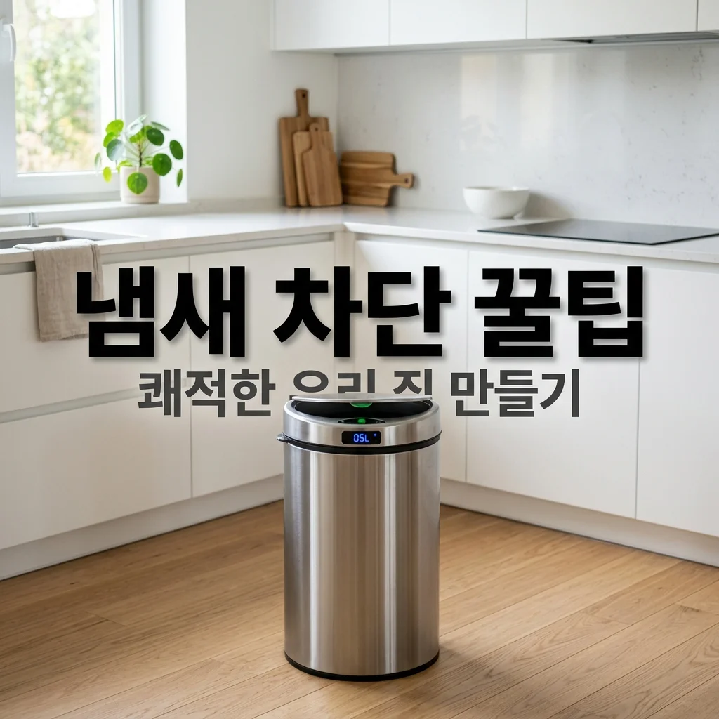 쓰레기 냄새 관리법: 여름철 악취와 초파리 완벽 차단하는 꿀팁 5가지