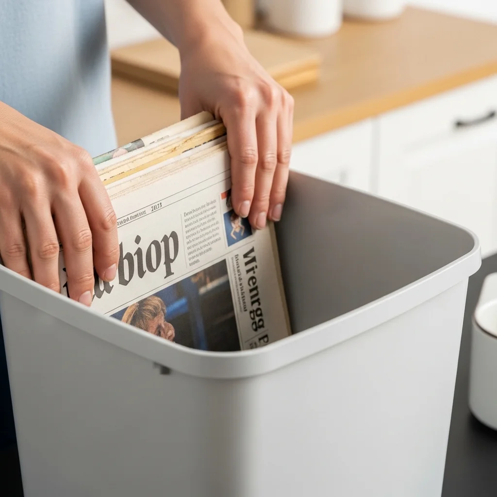 일반 쓰레기통 냄새 잡는 의외의 도구