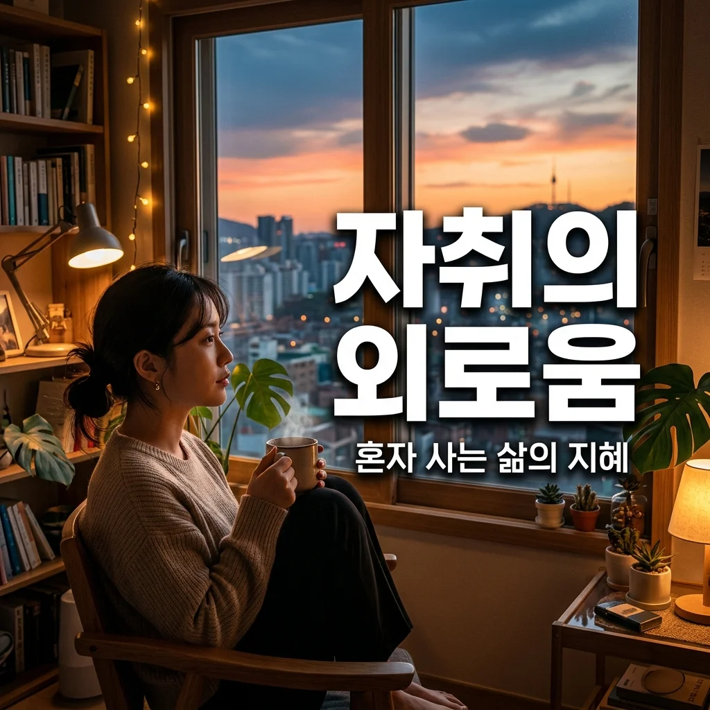 자취 이야기: 혼자 살면서 외로움 느낀 순간과 멘탈 관리법