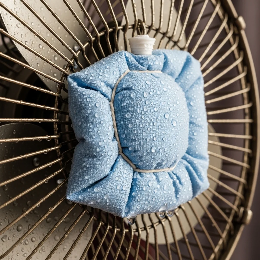 체감 온도를 즉시 낮추는 아이스팩과 수건 활용법