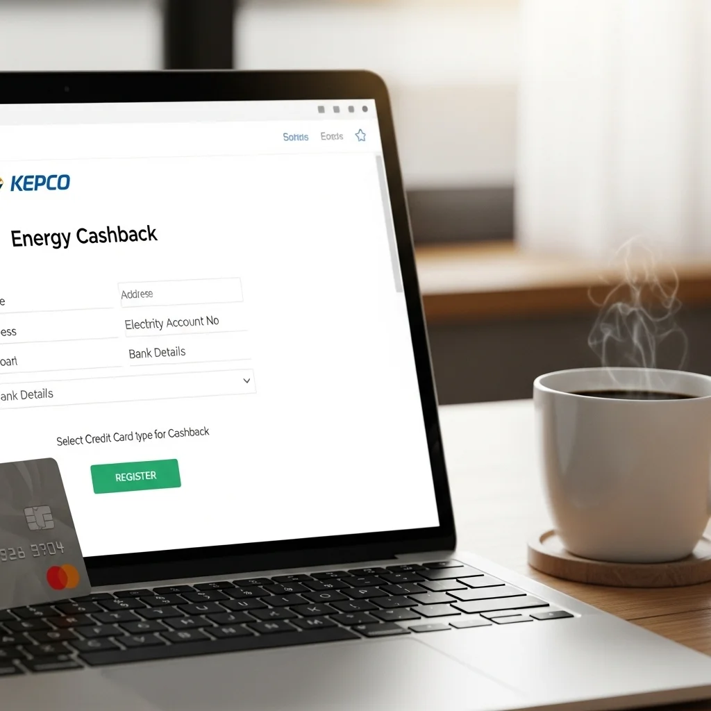 정부 지원 혜택: 에너지 캐시백 신청하기