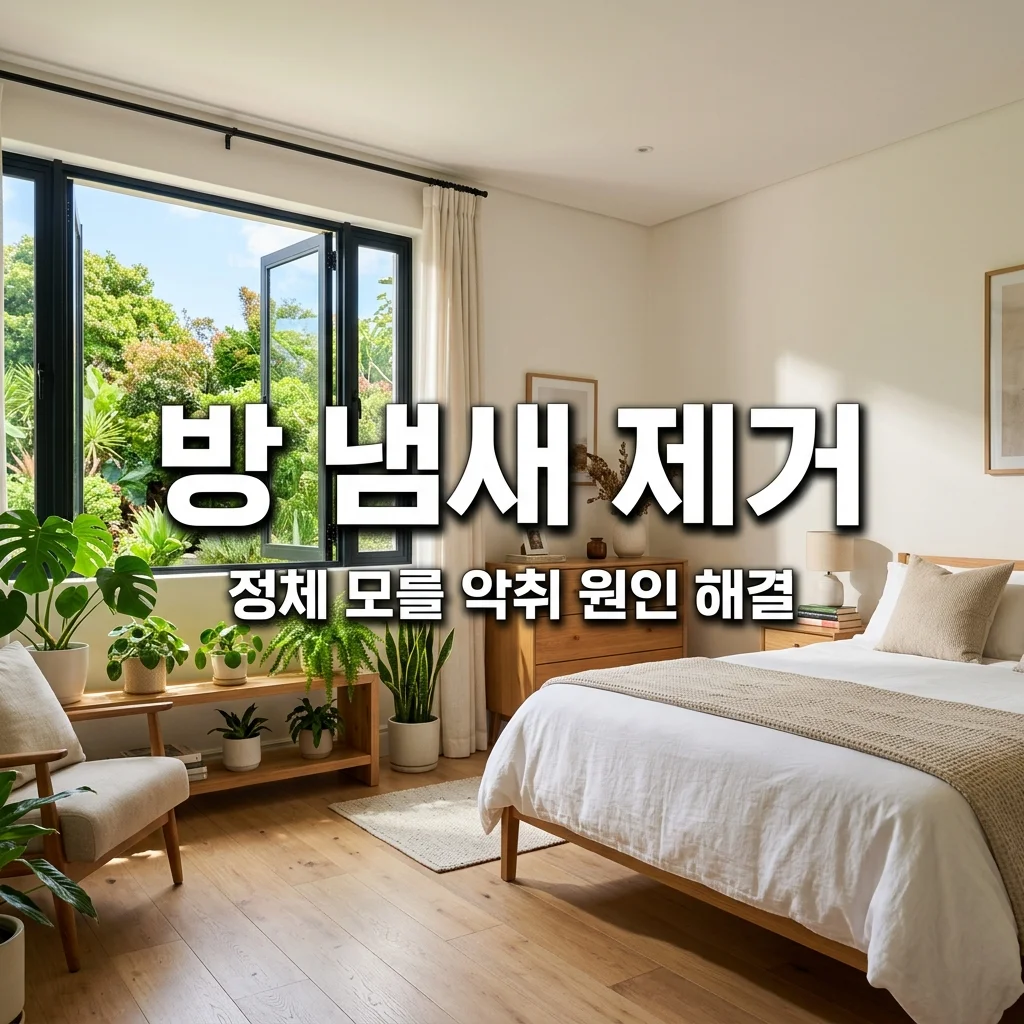 방 냄새 제거 방법 | 정체 모를 냄새 원인별 확실한 해결책 5가지