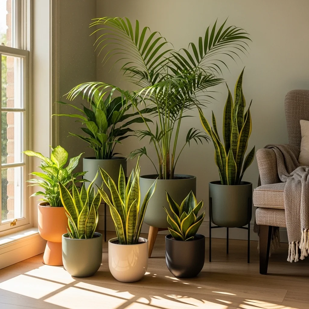천연 공기청정기, 공기 정화 식물 활용하기