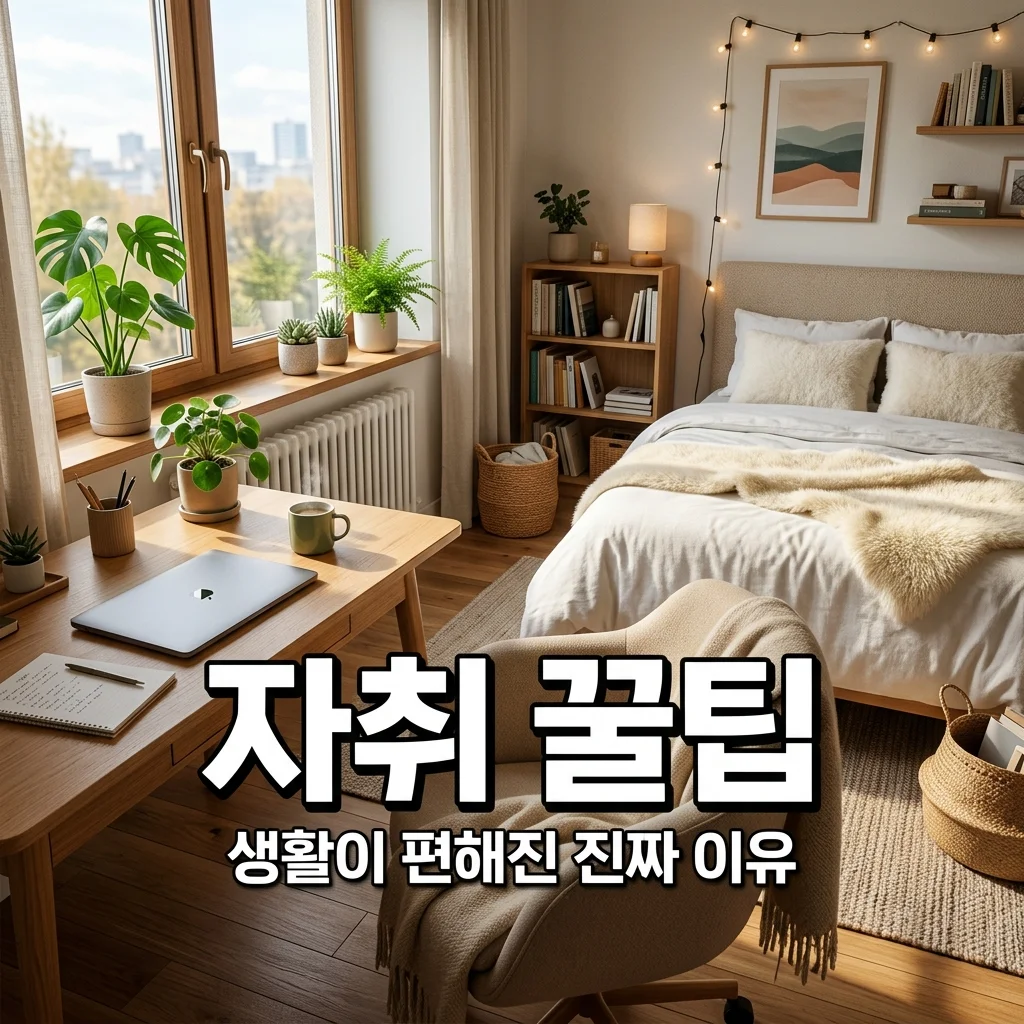 자취 이야기, 생활이 편해진 계기 3가지와 삶의 질 높이는 꿀팁