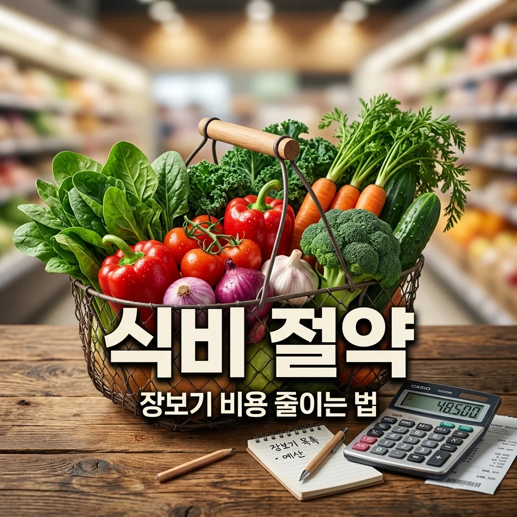 장보기 비용 줄이는 방법, 한 달 식비 30% 절약하는 현실적인 꿀팁