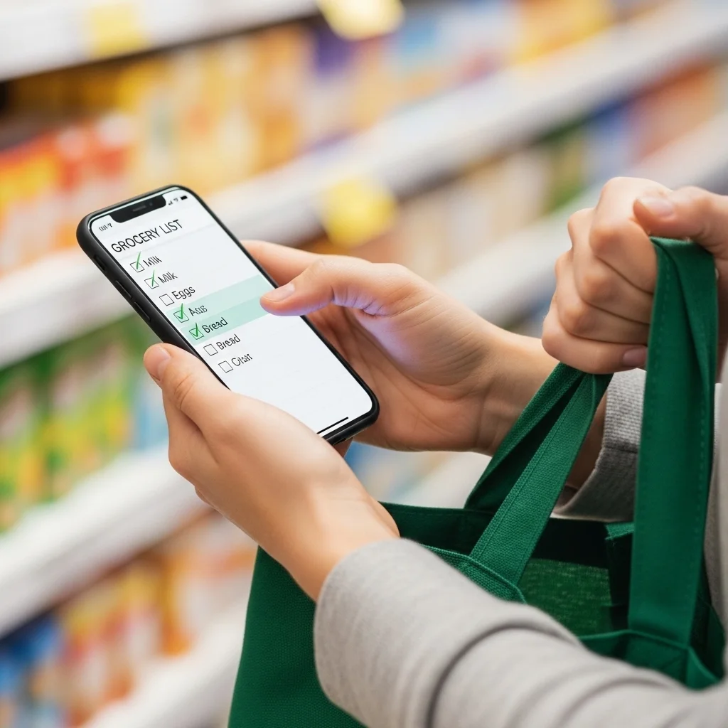 마트 가기 전 필수 체크리스트
