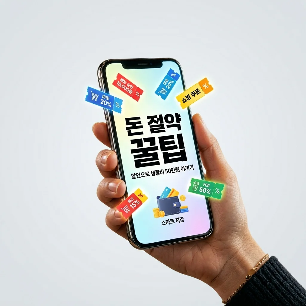 돈 절약하는 방법: 할인 혜택 200% 활용해 생활비 아끼는 꿀팁