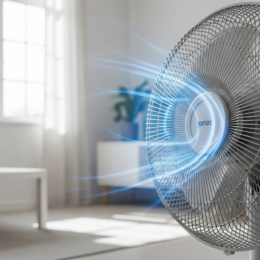 폭염 속 선풍기, 왜 바람이 뜨거울까요?