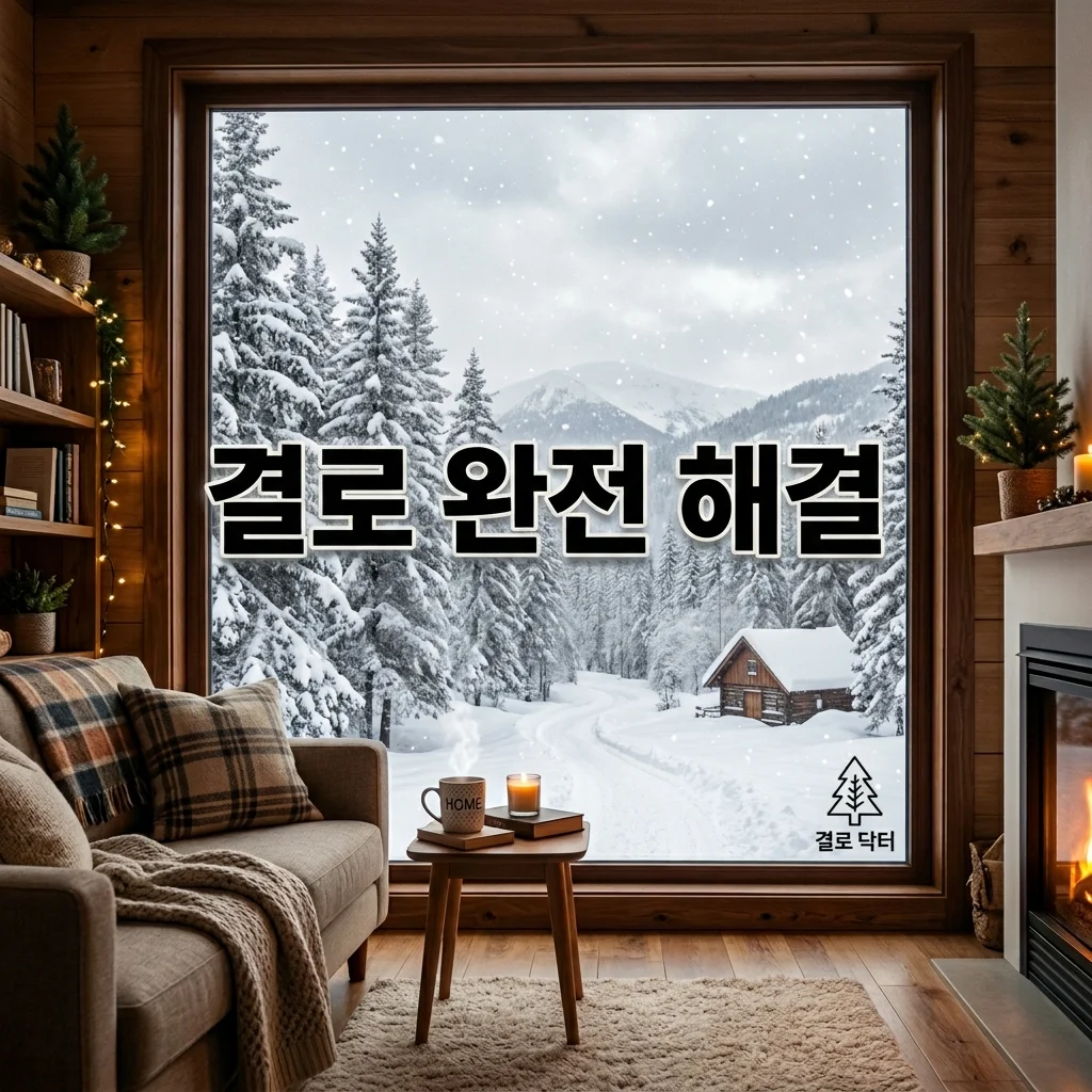 겨울 결로 해결 방법, 창문 물방울과 곰팡이 방지하는 5가지 실전 팁