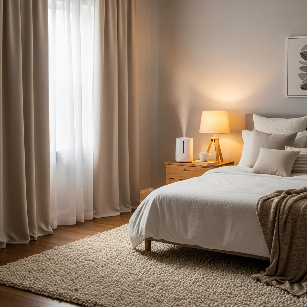 가습기와 뽁뽁이, 1석 2조의 효과를 봤습니다