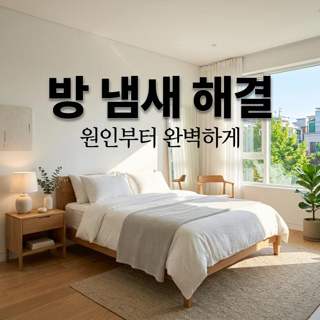 방 냄새 제거 해결 방법, 정체 모를 냄새의 원인부터 싹 잡는 노하우