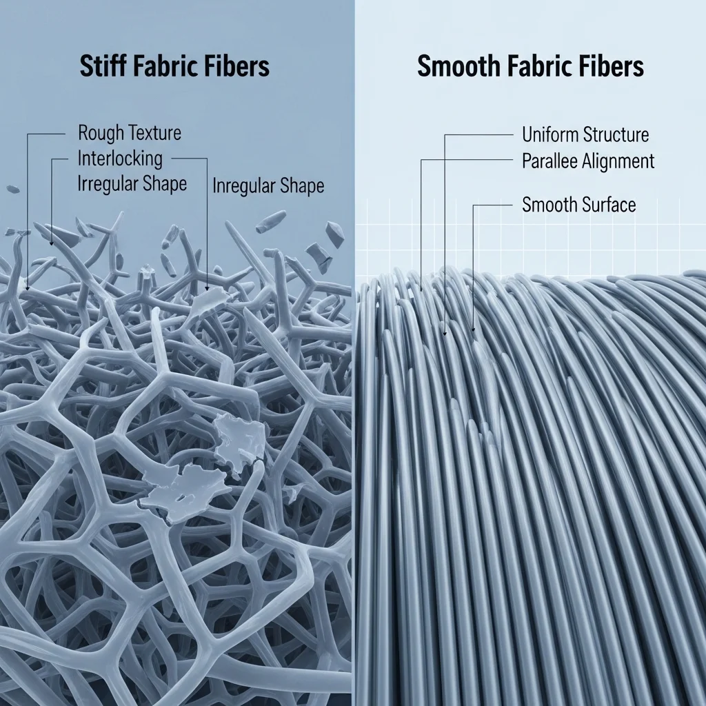 옷이 뻣뻣해지는 3가지 주요 원인 비교