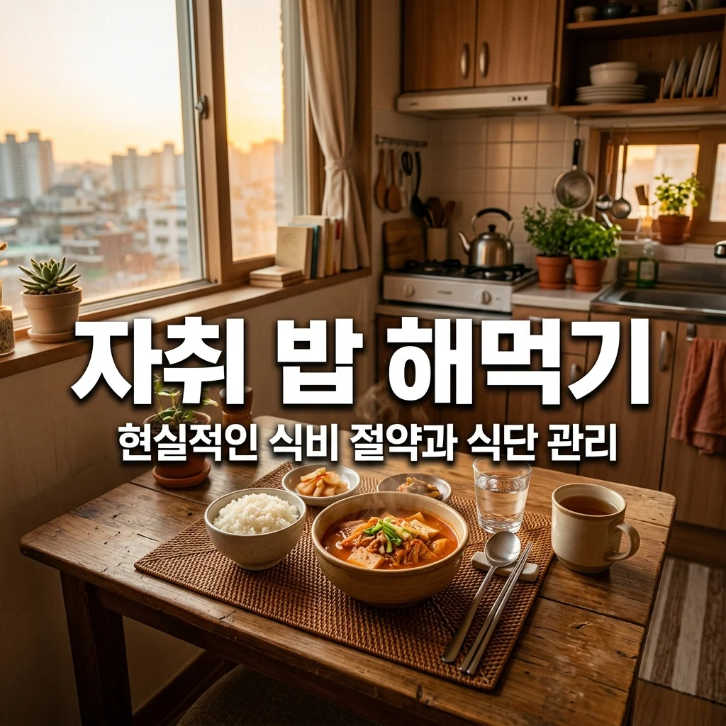 자취 밥 챙겨 먹기, 배달보다 직접 해먹으며 느낀 점과 현실 팁