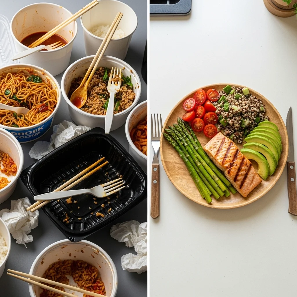 배달 vs 직접 요리, 한 달간 비교해 보니