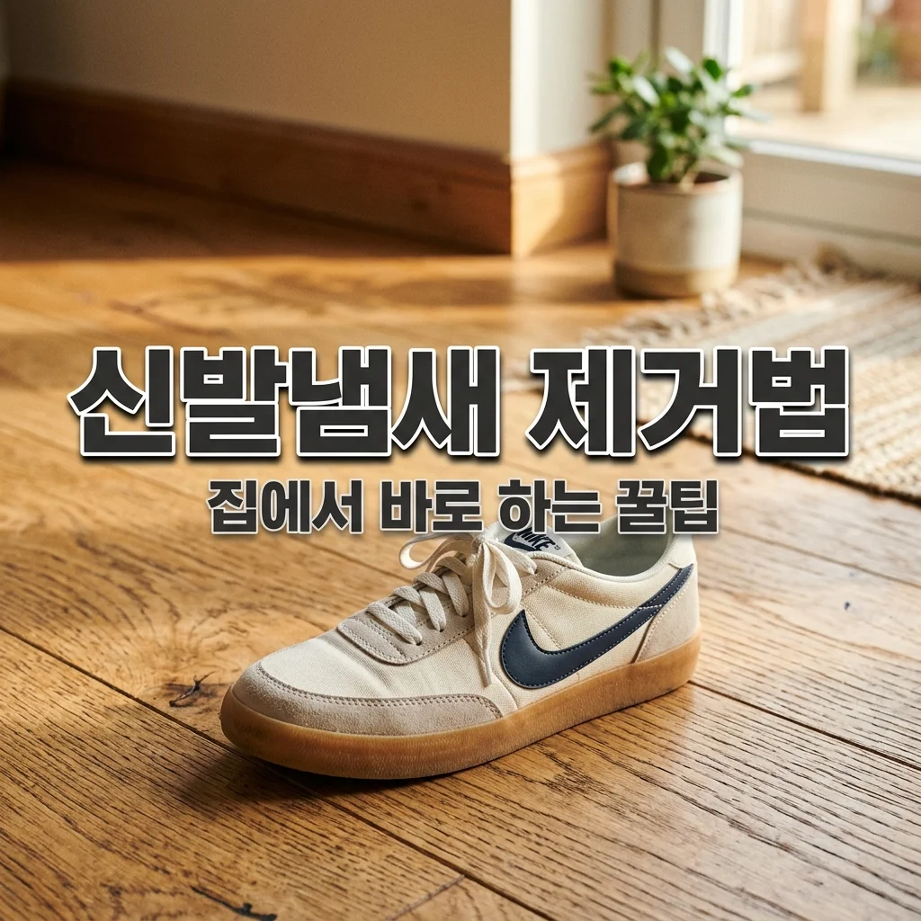 신발 냄새 제거 꿀팁, 집에서 냄새 없이 관리하는 5가지 방법