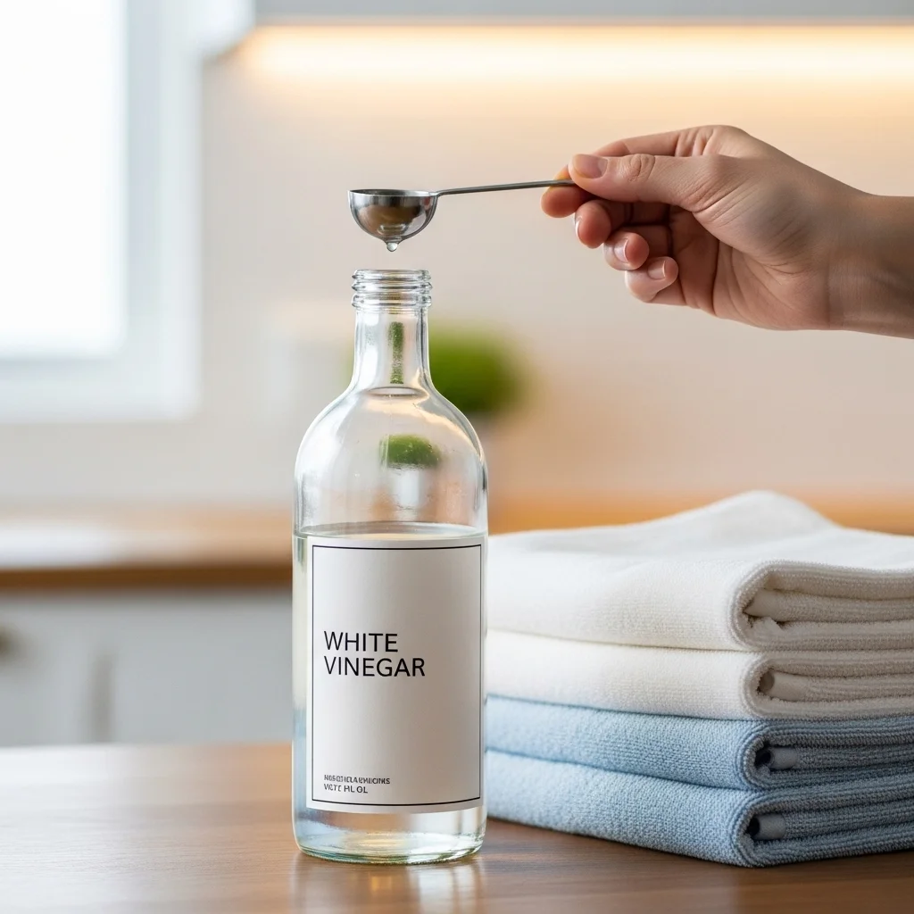 거친 수건을 구출한 마법의 '식초' 세탁법