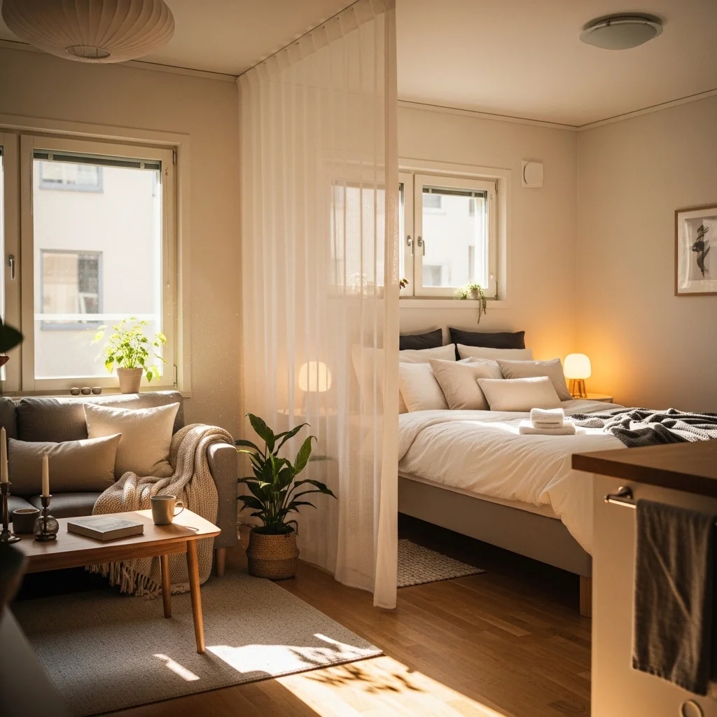 좁은 원룸에서의 답답한 생활, 어떻게 해결했을까요?