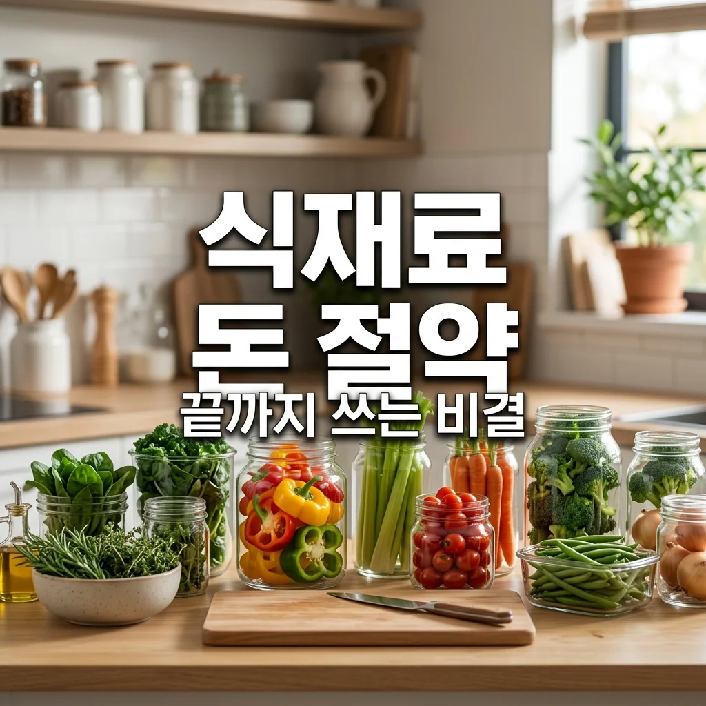 식재료 돈 절약 비법, 버리는 것 없이 끝까지 다 쓰는 5가지 방법