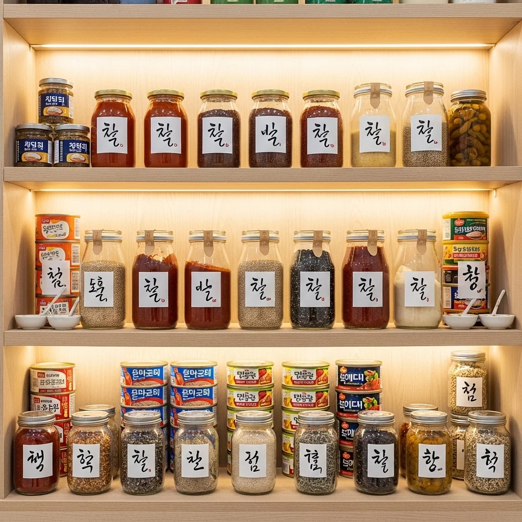 자취생 필수 식재료 체크리스트