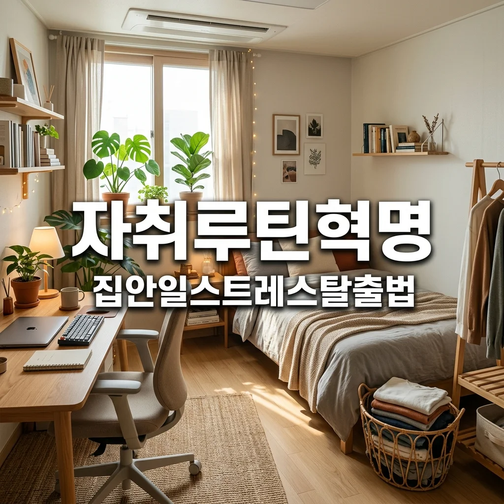 자취 이야기: 처음으로 집안일 루틴을 만든 과정과 삶의 변화