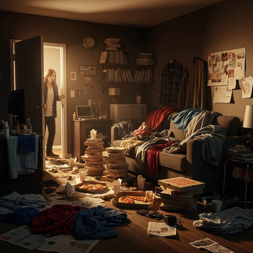 자취 첫 달의 멘붕, 쓰레기장으로 변해가는 내 집을 구하라