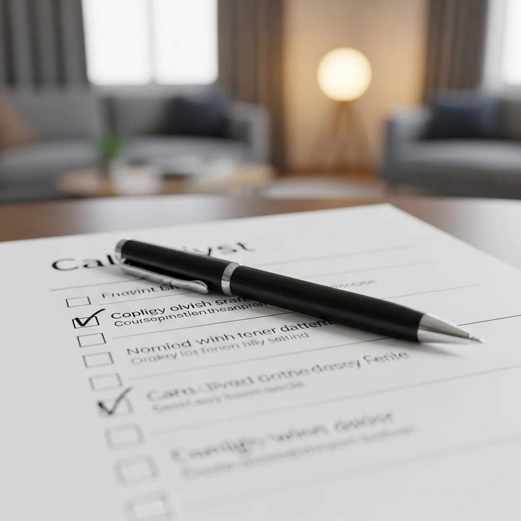 퇴근 후 10분, 나를 위한 청소 리스트