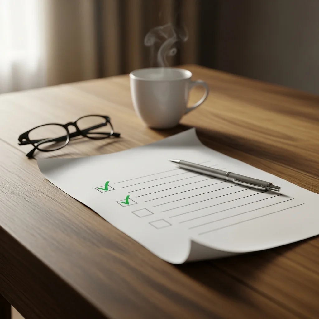 결제 직전 확인해야 할 5가지 체크리스트