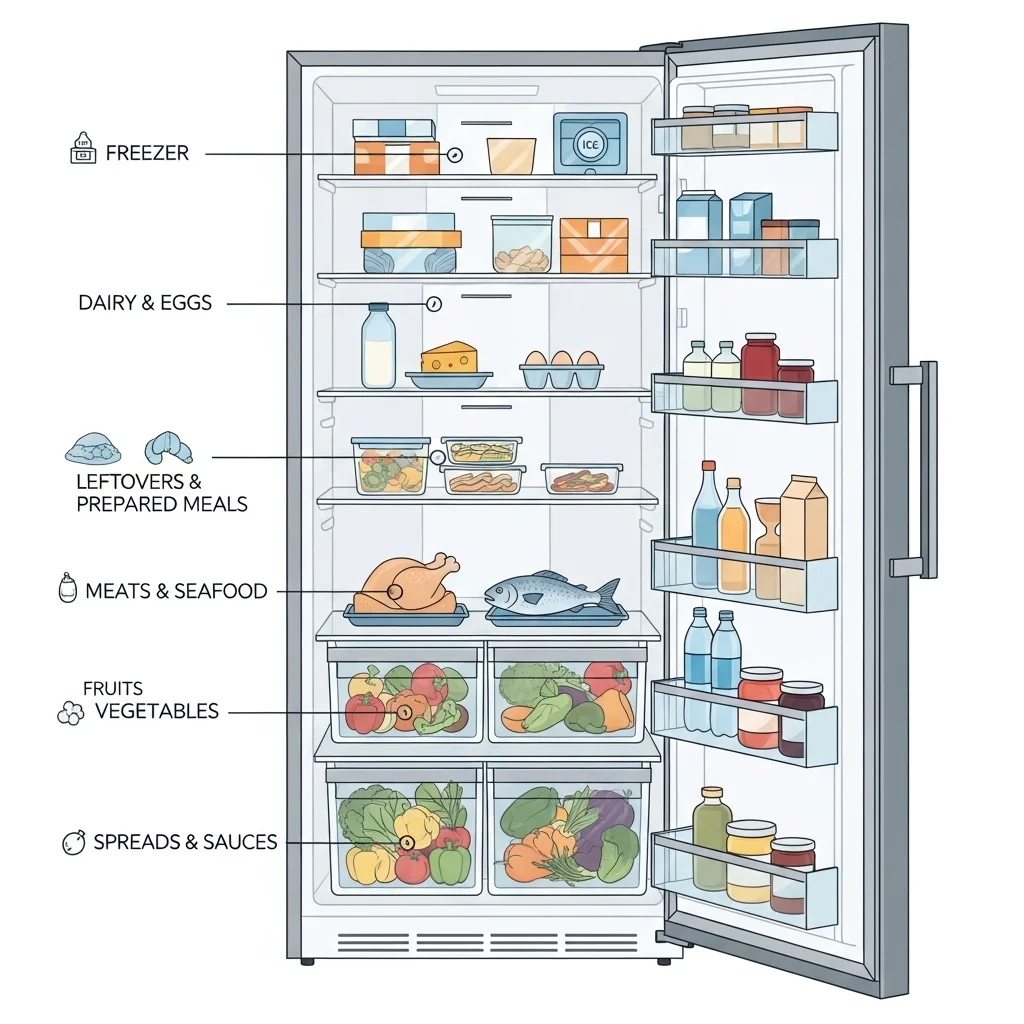 냉장고 수납 골든룰, 이것만 알아도 절반은 성공입니다