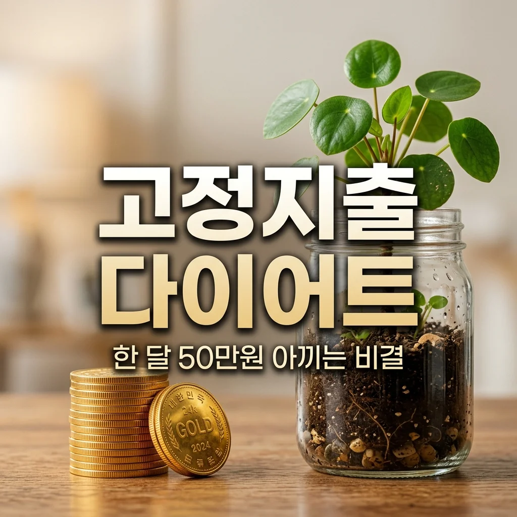 돈 절약 고정 지출 줄이기 6개월 실천 후기: 월 50만원 아낀 비결