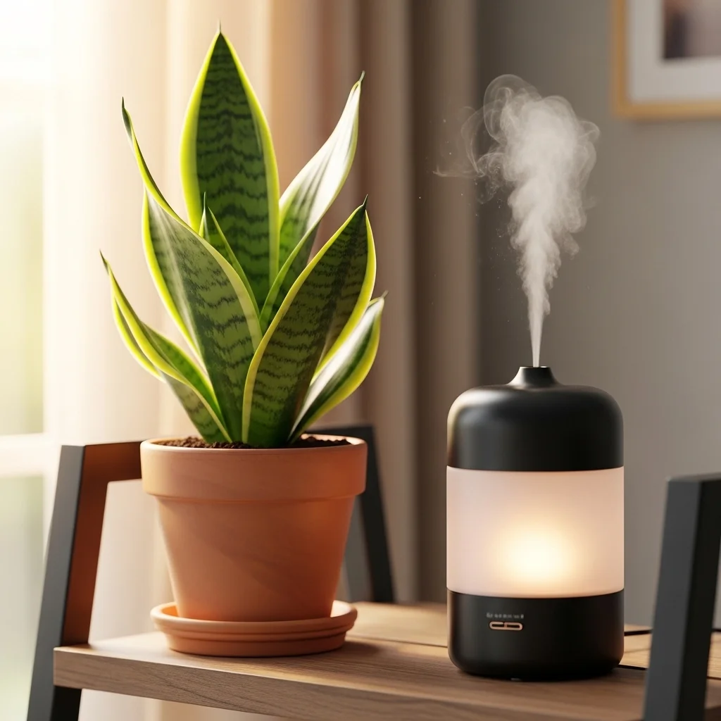 공기 정화 식물과 향기의 힘