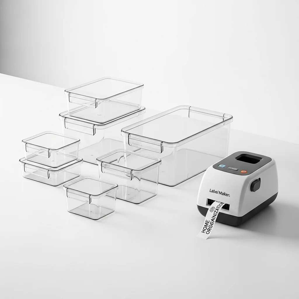 정리를 돕는 스마트한 준비물