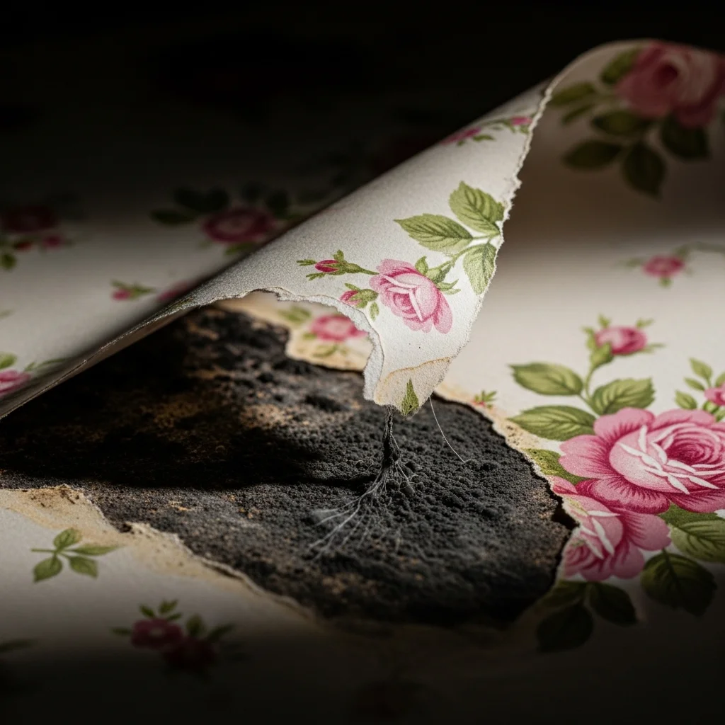 벽지가 범인이었다고? 실크벽지 뒤에 숨은 곰팡이의 반전