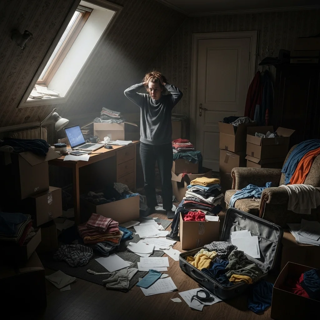쌓여가는 물건 때문에 숨이 막히던 제 방 이야기