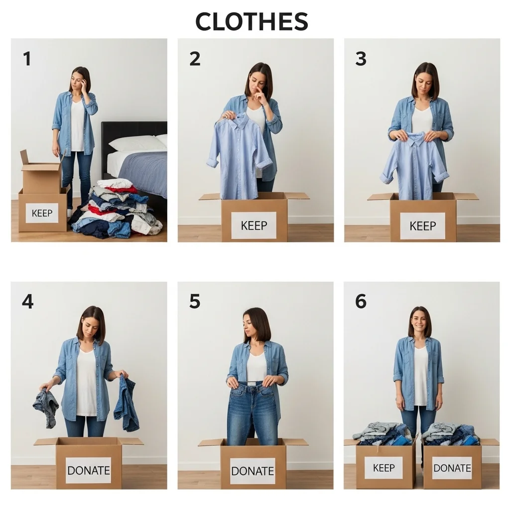 후회 없는 정리를 위한 3단계 실천 가이드