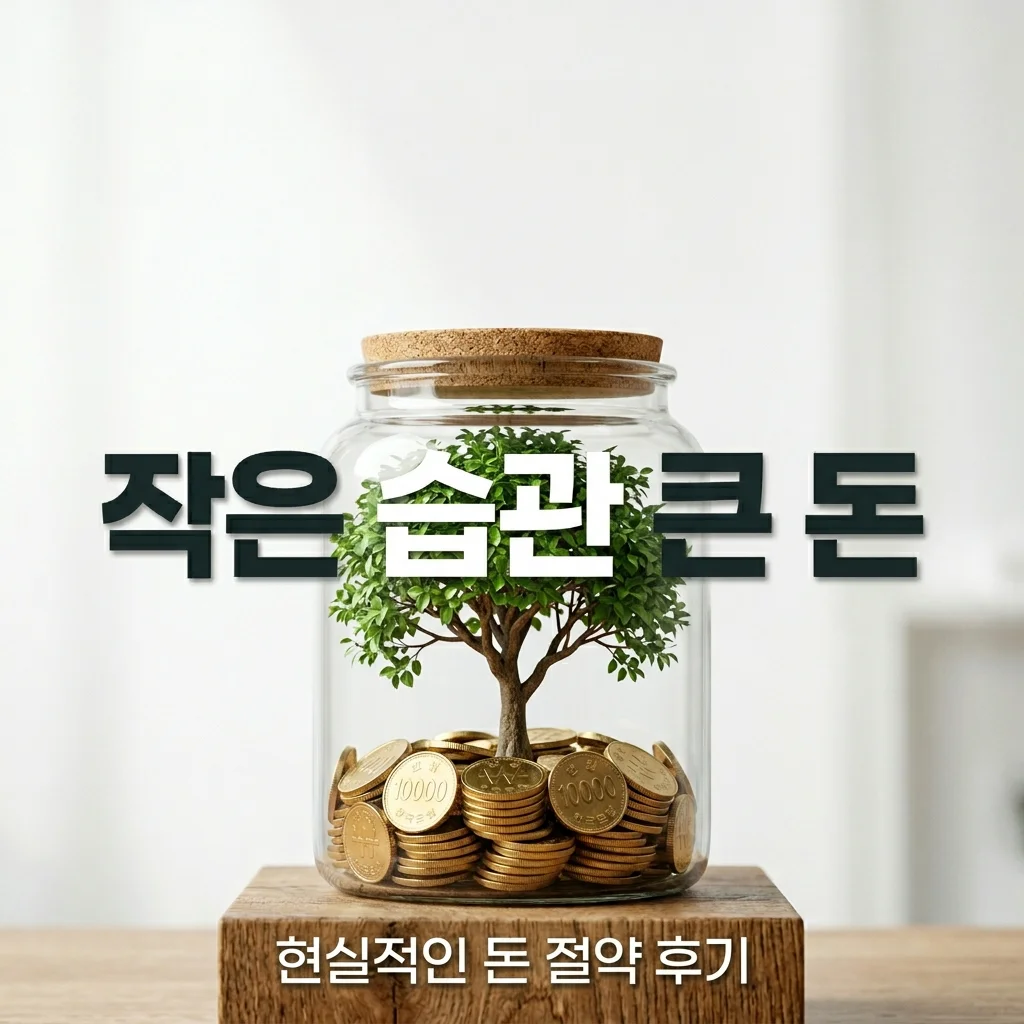 돈 절약 작은 습관의 힘, 1년 동안 직접 실천하며 바뀐 3가지 변화