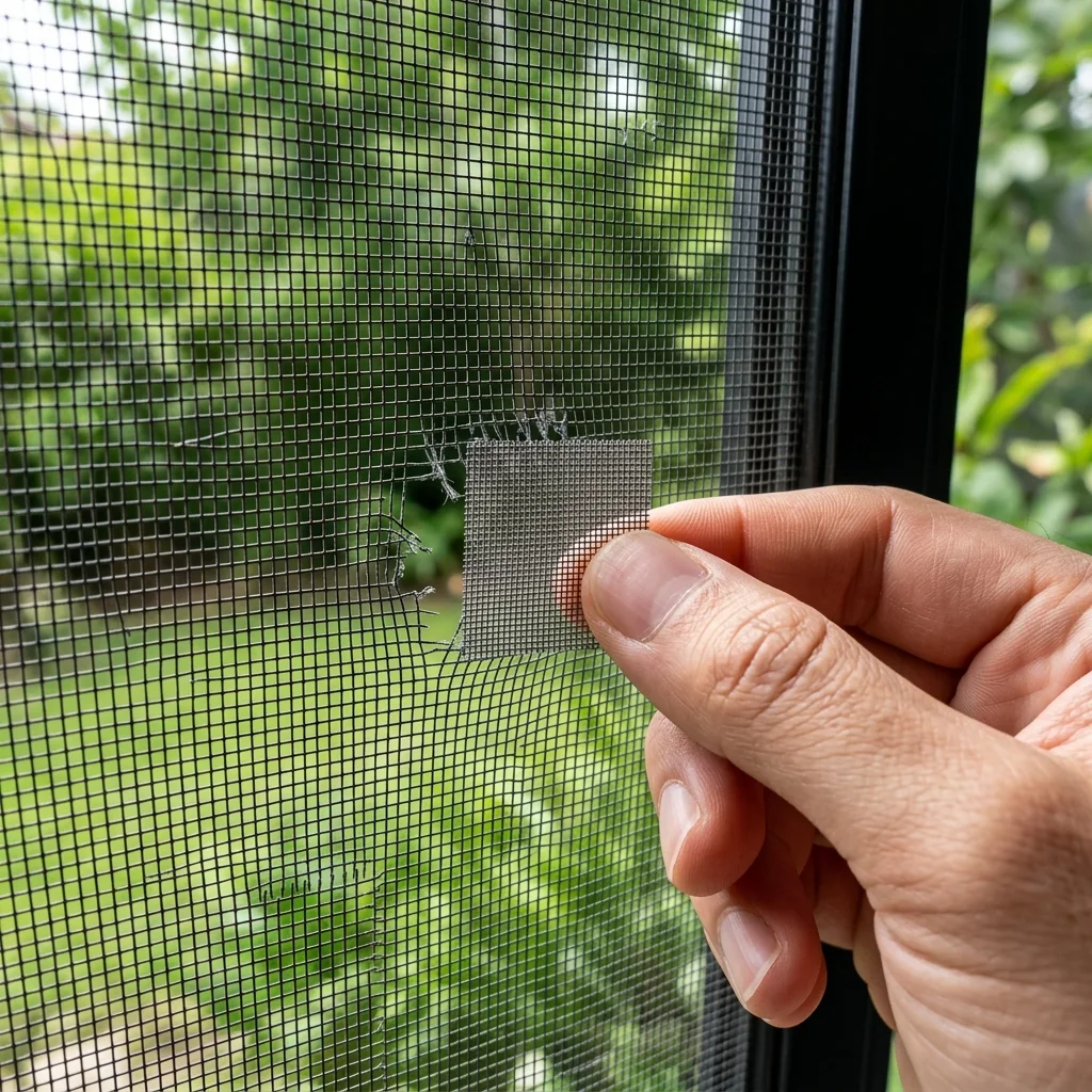 방충망 보수 다이소 스티커로 벌레 완벽 차단하는 셀프 시공법